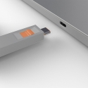 Lindy 40428 jungčių blokatorius Prievado blokavimo raktas C tipo USB Pilka, Oranžinė 4 vnt Lindy 40428 jungčių blokatorius Prievado blokavimo raktas C tipo USB Pilka, Oranžinė 4 vnt