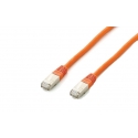Equip 605678 сетевой кабель Оранжевый 15 m Cat6a S/FTP (S-STP)