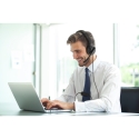 Kensington H1000 Гарнитура Проводная Оголовье Calls/Music USB Type-C Черный