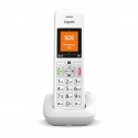Gigaset E390 Аналоговый/DECT телефон Идентификация абонента (Caller ID) Белый Gigaset E390 Аналоговый/DECT телефон Идентификация абонента (Caller ID) Белый