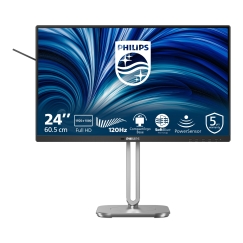Philips 4000 series 24B2N4200/00 monitori 60,5 cm (23.8") 1920 x 1080 pikseļi Full HD LCD Pelēks