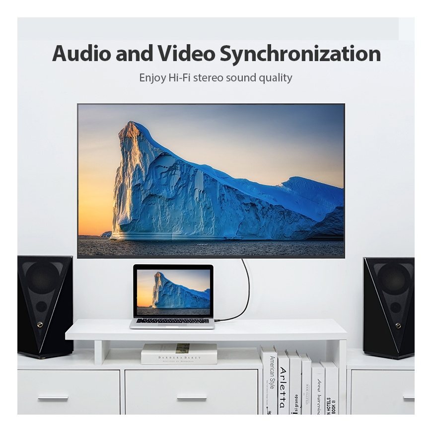 Vention AAIBH HDMI-kaabel 2 m HDMI tüüp A (Standard) Must – 5