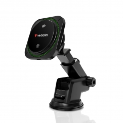 Verbatim Charge 'n' Drive Qi2 RGB Смартфон Черный USB Беспроводная зарядка Быстрая зарядка Авто