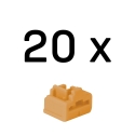 Lindy 47898 porta bloķētājs RJ-45 Oranžs Akrilonitrilbutadiēnstirēnterpolimēra (ABS) 20 pcs Lindy 47898 porta bloķētājs RJ-45 Oranžs Akrilonitrilbutadiēnstirēnterpolimēra (ABS) 20 pcs