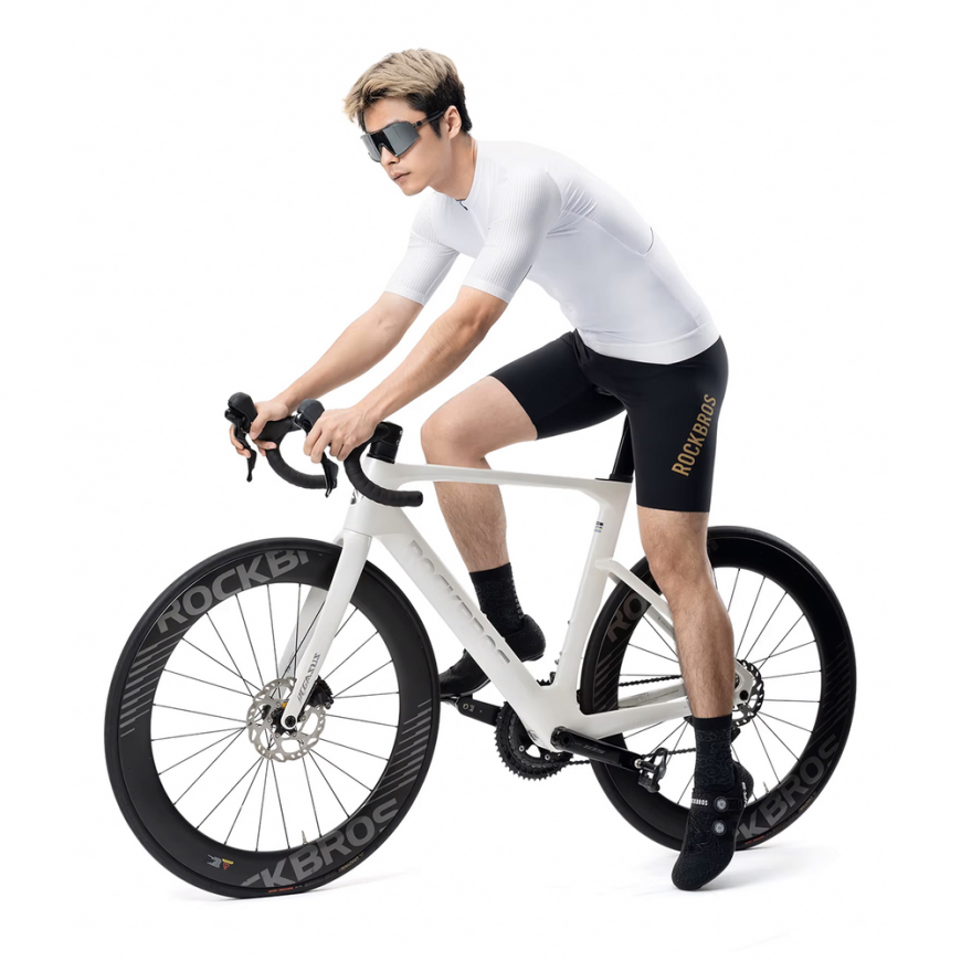 Rockbros 15200025 Short Sleeve Cycling Jersey Size XL - White – 4