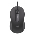 Logitech Signature Wired M520 for Business pele Birojs Abām rokām USB Veids-C Optisks 4000 DPI Logitech Signature Wired M520 for Business pele Birojs Abām rokām USB Veids-C Optisks 4000 DPI