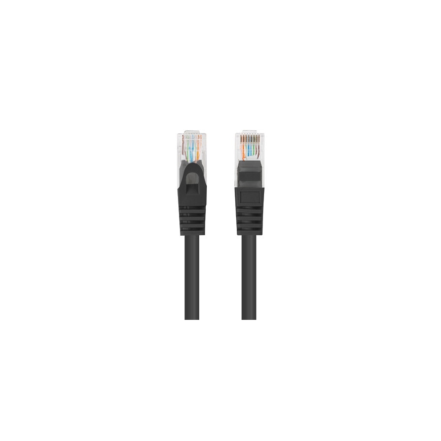 Lanberg PCU6-20CC-0025-BK verkkokaapeli Musta 0,25 m Cat6 U/UTP (UTP) – 2