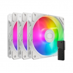 Cooler Master SickleFlow Edge 120 ARGB 3-pack Fan Kit White Edition Корпус компьютера Вентилятор 12 cm Белый 3 шт