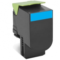 Lexmark 80C2HCE toonerikassett 1 tk Originaal Tsüaan