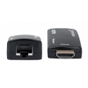 Manhattan 207539 AV-pikendus AV saatja ja vastuvõtja Must Manhattan 207539 AV-pikendus AV saatja ja vastuvõtja Must