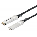 Intellinet 508513 InfiniBand ja kiudoptilised kaablid 2 m QSFP+ Must, Hõbe Intellinet 508513 InfiniBand ja kiudoptilised kaablid 2 m QSFP+ Must, Hõbe