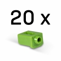 Lindy SFP Port Locks Green 20pcs. Lindy SFP Port Locks Green 20pcs.