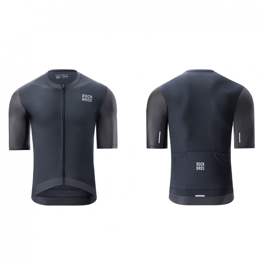 Rockbros 15200025 Short Sleeve Cycling Jersey Size S - Black – 3