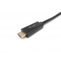 Equip 119039 vaizdo kabelio adapteris 0,15 m HDMI A tipo (standartinis) DisplayPort Juoda Equip 119039 vaizdo kabelio adapteris 0,15 m HDMI A tipo (standartinis) DisplayPort Juoda