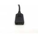 Equip 119039 video kabeļu aksesuārs 0,15 m HDMI Type A (Standard) DisplayPort Melns Equip 119039 video kabeļu aksesuārs 0,15 m HDMI Type A (Standard) DisplayPort Melns
