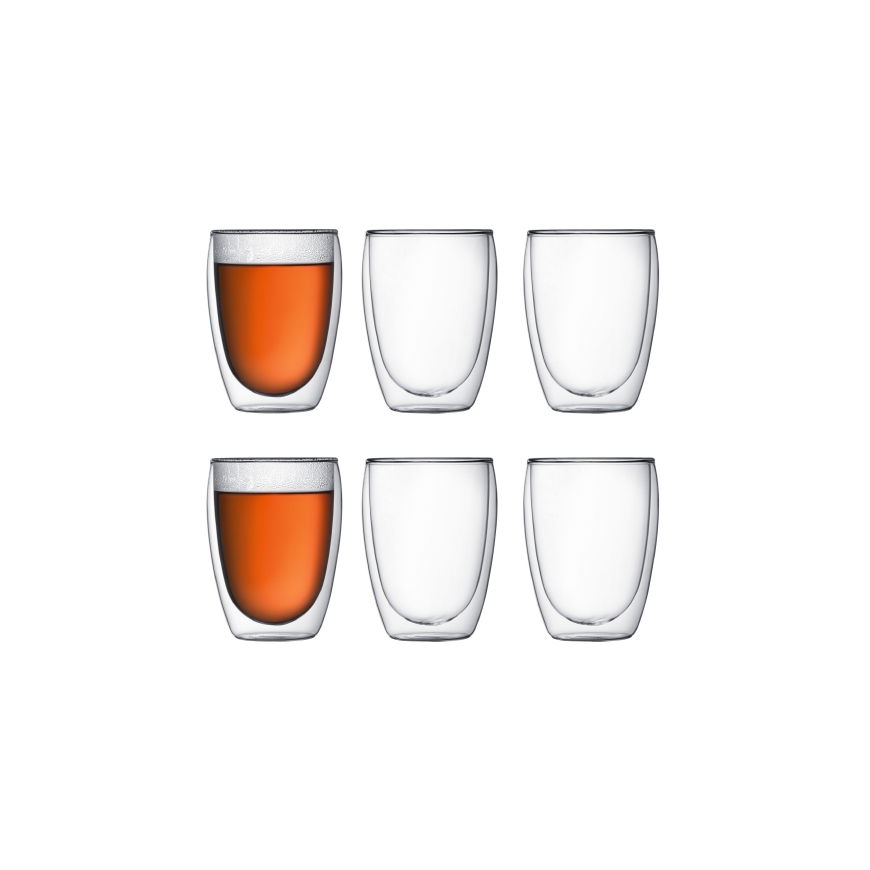 Bodum Pavina Set чашка Прозрачный 6 шт