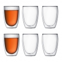 Bodum Pavina Set tass Läbipaistev 6 tk Bodum Pavina Set tass Läbipaistev 6 tk
