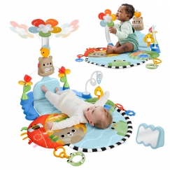 Fisher-Price 3-in-1 Kick & Sway Activity Gym, vauvan leikkialusta ja aisteja kehittäviä leluja vasta