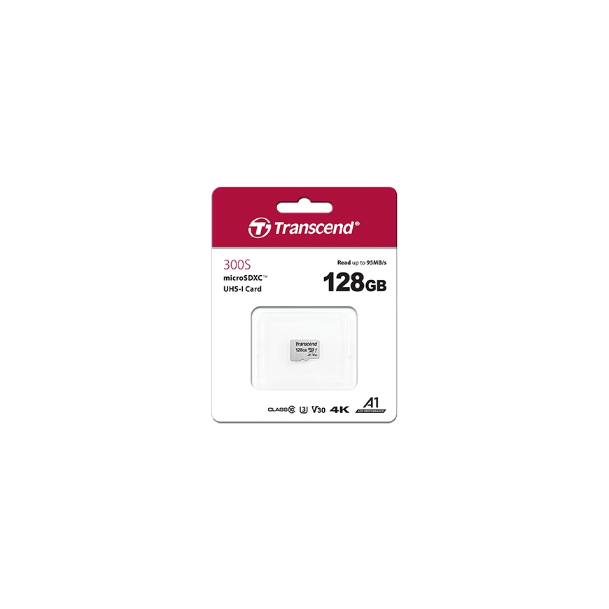 Transcend 300S 128 GB MicroSDXC NAND Класс 10 – 2