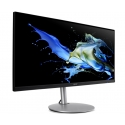 Acer CB342CU PC lamekuvar 86,4 cm (34") 3440 x 1440 pikslit UltraWide Quad HD LCD Must, Hõbe