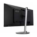 Acer CB342CU PC lamekuvar 86,4 cm (34") 3440 x 1440 pikslit UltraWide Quad HD LCD Must, Hõbe