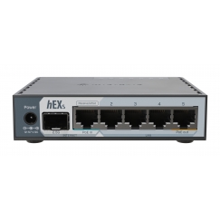 Mikrotik E60IUGS проводной маршрутизатор Гигабитный Ethernet Черный