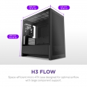 NZXT H9 H3 Flow Midi Tower Black NZXT H9 H3 Flow Midi Tower Black
