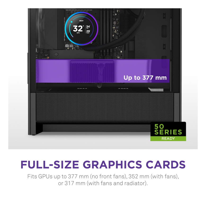 NZXT H9 H3 Flow Midi Tower Musta – 4