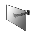Lindy 40765 TV-kiinnike Musta Lindy 40765 TV-kiinnike Musta