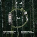 Nomad Rocky Point Band Ремешок Естественная Кожа, Титановый Nomad Rocky Point Band Ремешок Естественная Кожа, Титановый