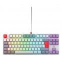 CHERRY K4V2 TKL klaviatūra Žaidimams USB QWERTZ Vokiečių Pilka, Šviesiai Žalia, Raudona CHERRY K4V2 TKL klaviatūra Žaidimams USB QWERTZ Vokiečių Pilka, Šviesiai Žalia, Raudona