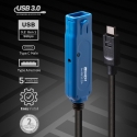 Lindy 43380 USB kabelis USB 3.2 Gen 1 (3.1 Gen 1) 5 m USB C USB A Juoda Lindy 43380 USB kabelis USB 3.2 Gen 1 (3.1 Gen 1) 5 m USB C USB A Juoda