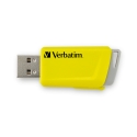 Verbatim Store 'n' Click - USB 2.0 Drive 3.2 GEN1 - 3x16 GB - Red/Blue/Yellow Verbatim Store 'n' Click - USB 2.0 Drive 3.2 GEN1 - 3x16 GB - Red/Blue/Yellow
