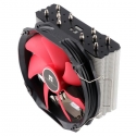 Thermalright TA140 Suoritin Ilmanjäähdytin 14 cm Musta, Harmaa, Punainen 1 kpl