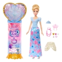 Disney Princess Jewel Reveal Cinderella Fashion Doll w/ 8 Surprises Including Gem Box & Accessories