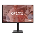 AOC E4 Q32E4U tietokoneen litteä näyttö 80 cm (31.5") 2560 x 1440 pikseliä Quad HD LED Musta AOC E4 Q32E4U tietokoneen litteä näyttö 80 cm (31.5") 2560 x 1440 pikseliä Quad HD LED Musta