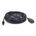 Equip 133347 USB kabelis USB 3.2 Gen 1 (3.1 Gen 1) 10 m USB A Juoda Equip 133347 USB kabelis USB 3.2 Gen 1 (3.1 Gen 1) 10 m USB A Juoda
