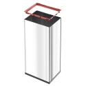 Hailo Big-Box Swing XL 52 L Rectangular Plastic, Steel Silver Hailo Big-Box Swing XL 52 L Rectangular Plastic, Steel Silver