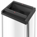 Hailo Big-Box Swing XL 52 L Rectangular Plastic, Steel Silver Hailo Big-Box Swing XL 52 L Rectangular Plastic, Steel Silver