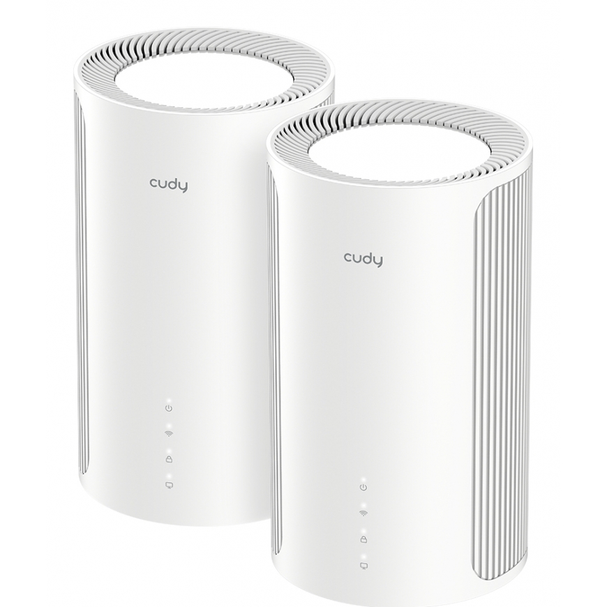 Cudy M11000 Трехдиапазонный (2,4 ГГц / 5 ГГц / 6 ГГц) Wi-Fi 7 (802.11be) Белый 4 Внутренний