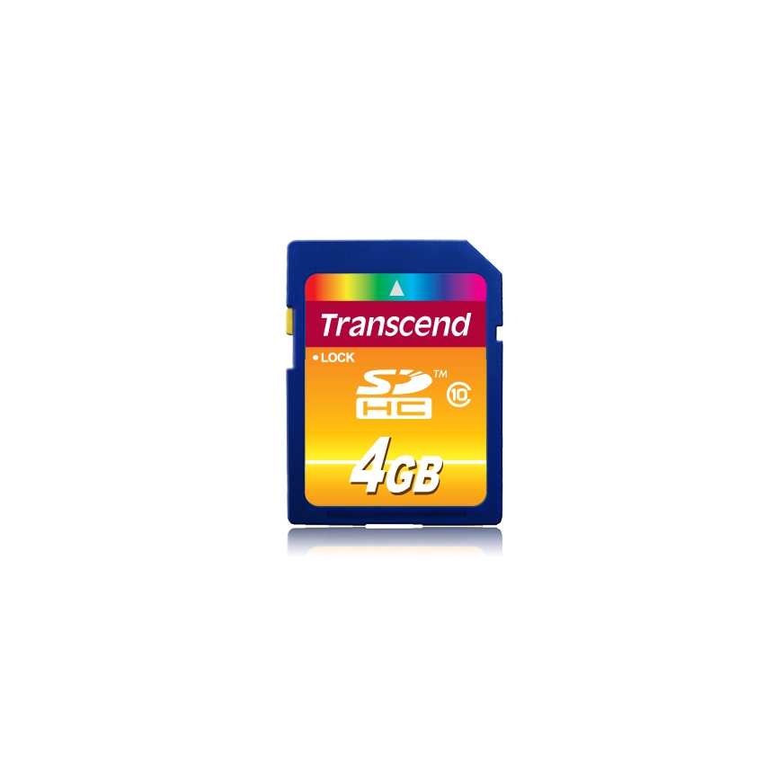 Transcend TS4GSDHC10 mälukaart 4 GB SDHC NAND Klass 10