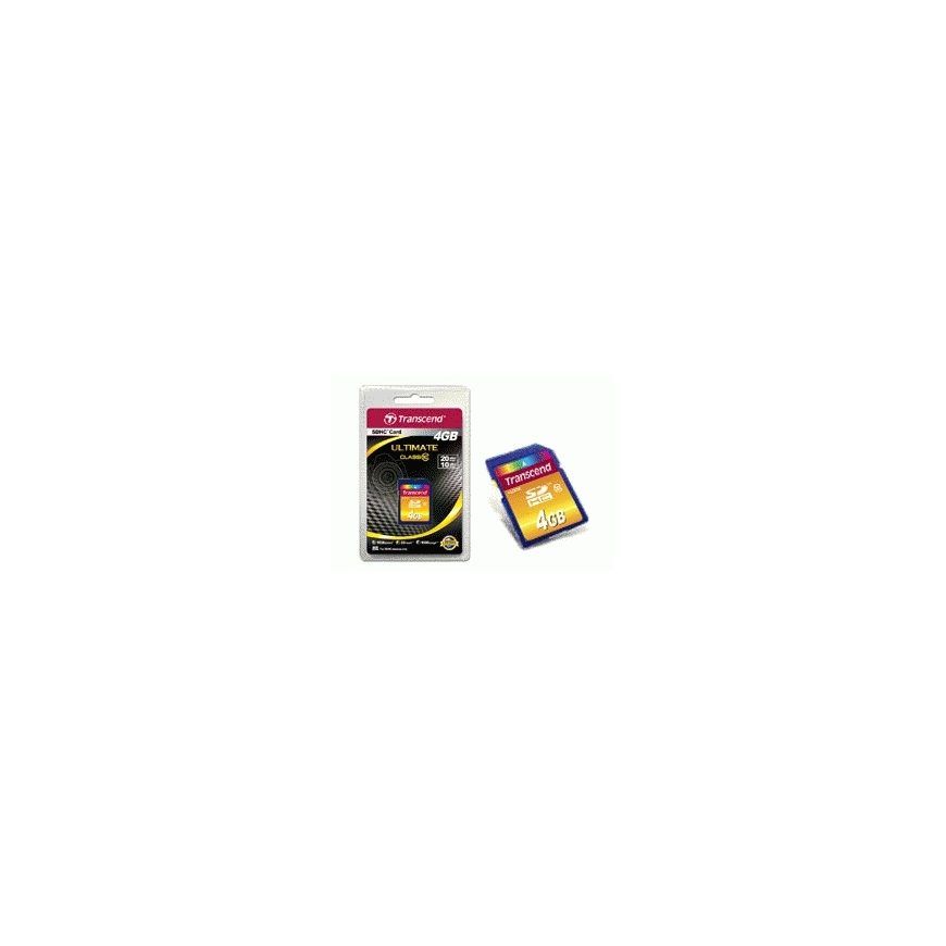 Transcend TS4GSDHC10 mälukaart 4 GB SDHC NAND Klass 10 – 5
