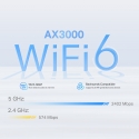 TP-Link Deco X50-4G Kaks sagedusala (2,4 GHz / 5 GHz) Wi-Fi 6 (802.11ax) Valge 3 Sisemodem TP-Link Deco X50-4G Kaks sagedusala (2,4 GHz / 5 GHz) Wi-Fi 6 (802.11ax) Valge 3 Sisemodem