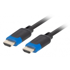 Lanberg CA-HDMI-30CC-0018-BK HDMI-kaapeli 1,8 m HDMI-tyyppi A (vakio) Musta