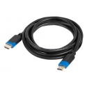 Lanberg CA-HDMI-30CC-0018-BK HDMI kabelis 1,8 m HDMI A tipo (standartinis) Juoda Lanberg CA-HDMI-30CC-0018-BK HDMI kabelis 1,8 m HDMI A tipo (standartinis) Juoda