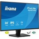 iiyama ProLite X2491HS-B1 монитор для ПК 60,5 cm (23.8") 1920 x 1080 пикселей Full HD ЖК Черный iiyama ProLite X2491HS-B1 монитор для ПК 60,5 cm (23.8") 1920 x 1080 пикселей Full HD ЖК Черный