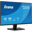 iiyama ProLite X2491HS-B1 PC lamekuvar 60,5 cm (23.8") 1920 x 1080 pikslit Full HD LCD Must iiyama ProLite X2491HS-B1 PC lamekuvar 60,5 cm (23.8") 1920 x 1080 pikslit Full HD LCD Must