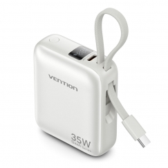 Vention FHEN0 akupank Liitiumpolümeer (LiPo) 10000 mAh Valge