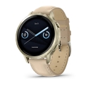 Garmin Venu 4 3.05 cm (1.2") AMOLED 41 mm Digital 390 x 390 pixels Touchscreen Gold Wi-Fi GPS (satel
