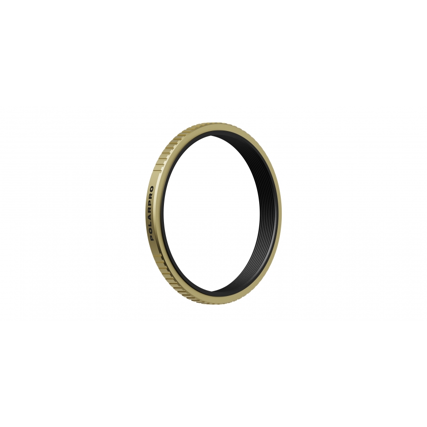PolarPro Fuji X100 Filter Adapter Brass 49 kameran objektiivin sovitin